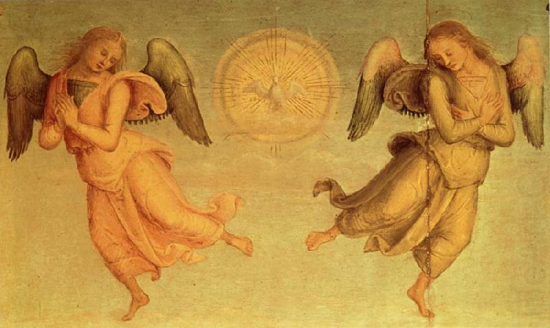 Detail of the  Saint Augustine Polyptych, Pietro Perugino